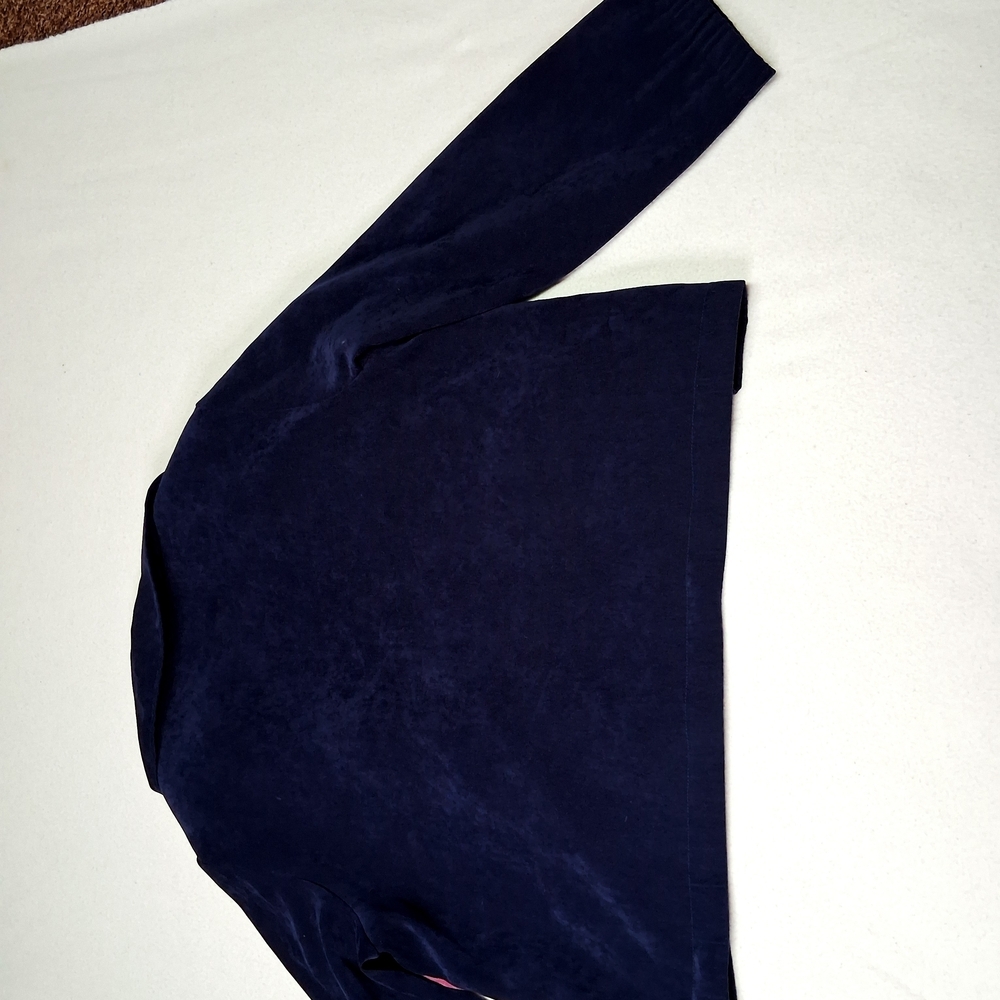 TanJay Floral Navy Blue Jacket - Picture 4 of 4
